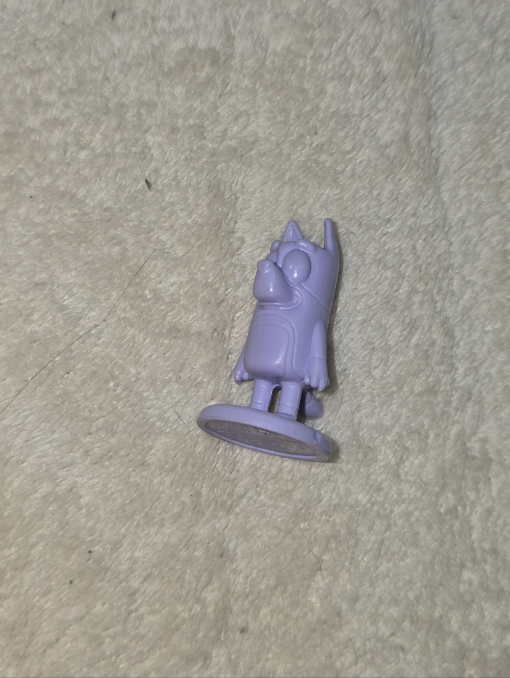 Token Bluey Monopoly Gaming Junior Hasbro 2022 Replacement Piece Purple Replacem